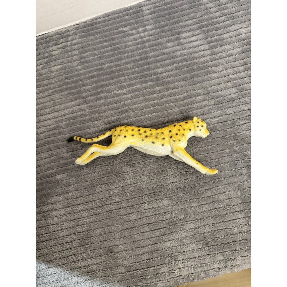 Cheetah Cat Boley Nature World PVC Jungle Safari Animal Toy Figure Figurine 5